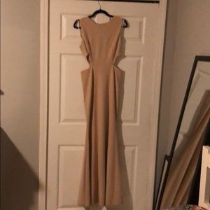 Blush bridesmaids dress